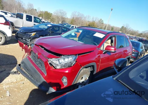 2019 Toyota Rav4 Xle from USA, damaged, VIN 2T3W1RFV1KW013322